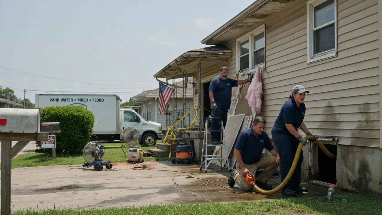 Water Damage Repair in Cornersville, TN near me